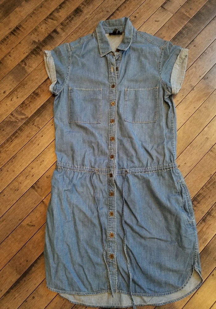 PAIGE Black label denim dress